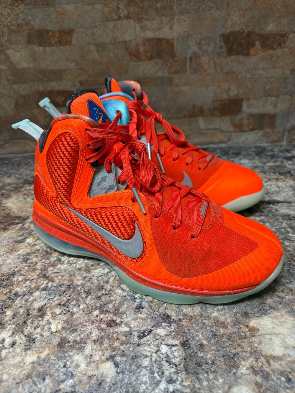 Nike LeBron 9 2022 Big Bang Galaxy DH8006-800 Size 7.5